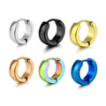 Polished Huggies - huggie earrings in six finishes